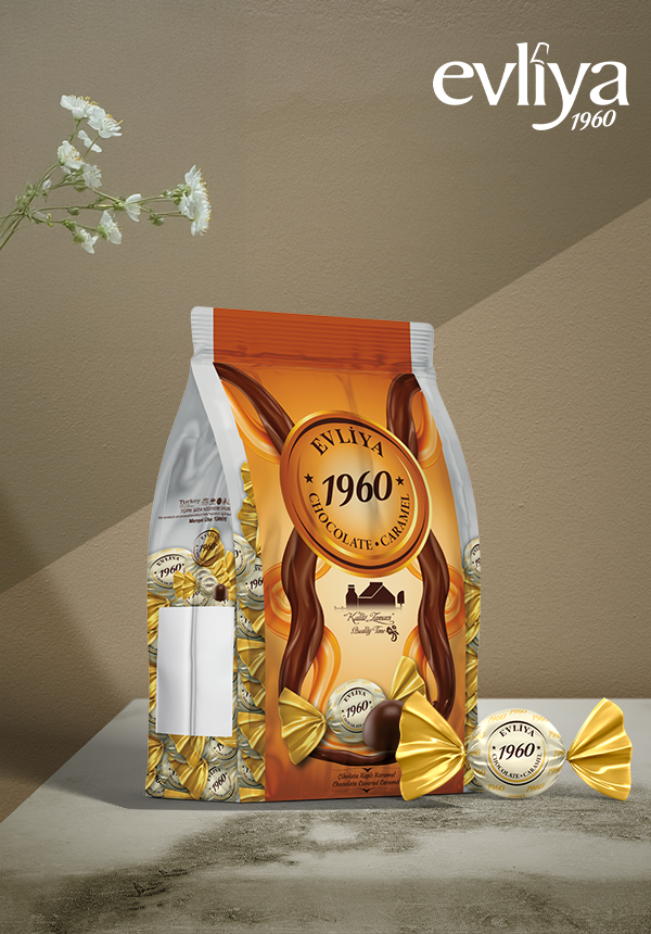 Evliya 1960 Çikolata Kaplı Karamel 1000g