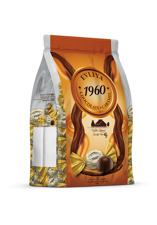 Evliya 1960 Çikolata Kaplı Karamel 1000g