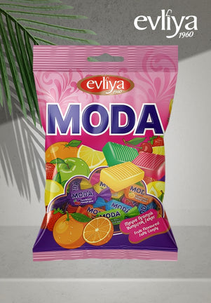 Evliya Moda Meyve Aromalı Yumuşak Şeker 350gr