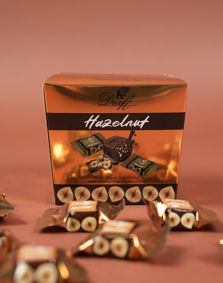 Draft Hazelnut Fındık Parçacıklı Çikolata 150g Kutu