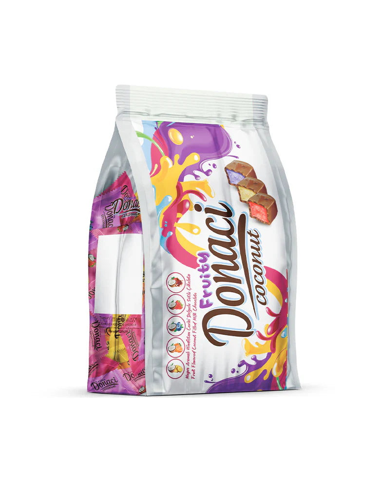Donaci Meyve Aromalı Hindistan Cevizli Bar 250g