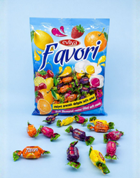 Favori Meyve Aromalı Yumuşak Şeker 1000g