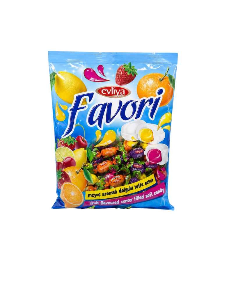 Favori Meyve Aromalı Yumuşak Şeker 1000g