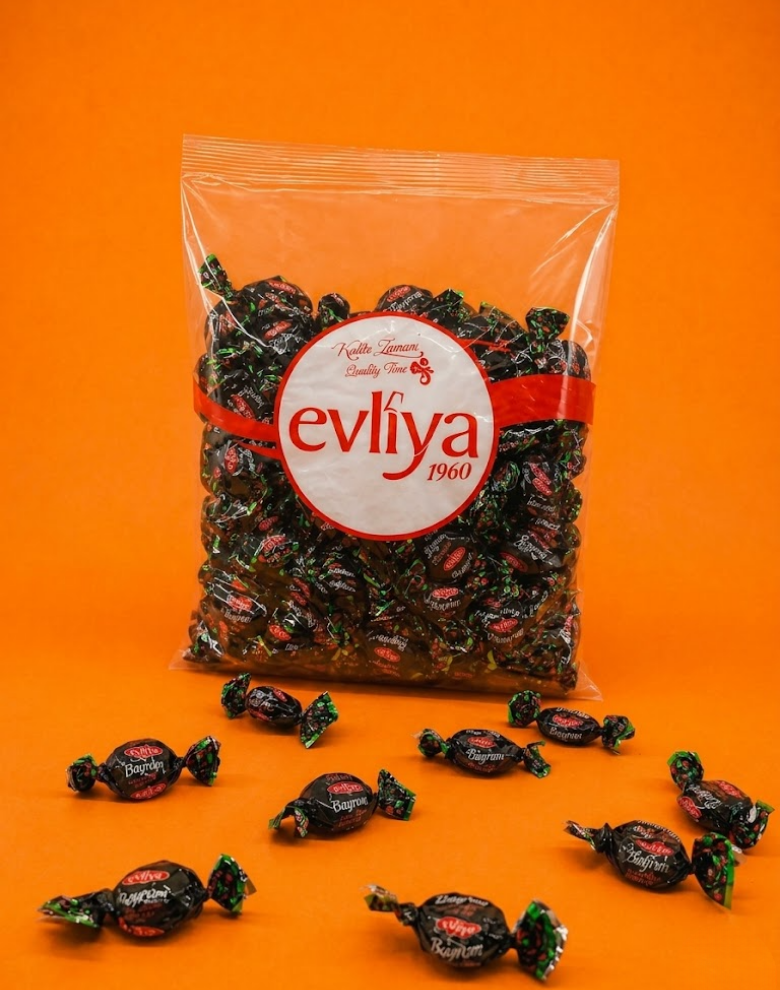 Bayram Kahve Aromalı Sert Şeker 1000g