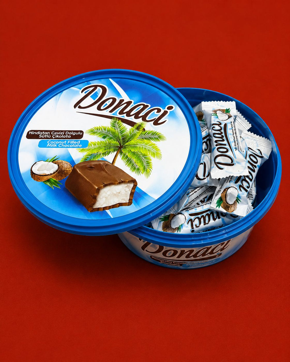 Donaci Hindistan Cevizli Çikolata Kaplamalı Bar 350 Gr