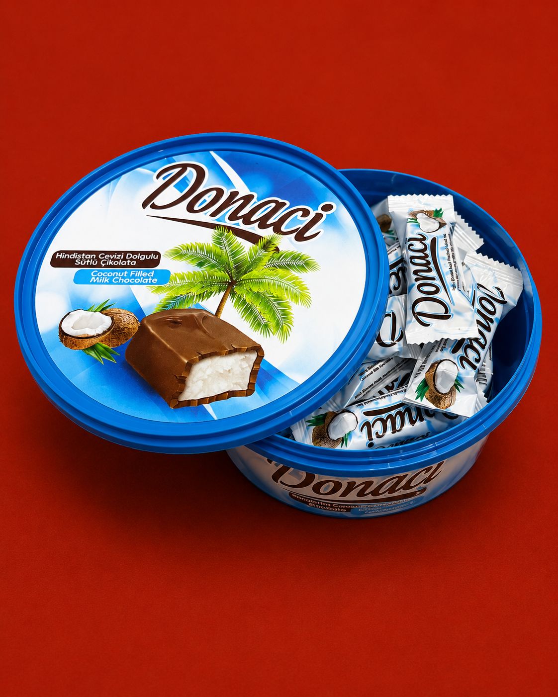 Donaci Hindistan Cevizli Çikolata Kaplamalı Bar 350 Gr