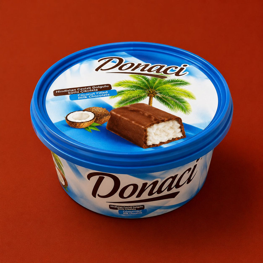 Donaci Hindistan Cevizli Çikolata Kaplamalı Bar 350 Gr