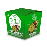 Draft Gold Antep Fıstık Dolgulu Sütlü Çikolata Kaplamalı Gofret 150g Kutu