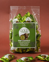 Draft Gold Antep Fıstık Dolgulu Sütlü Çikolata Kaplamalı Gofret 500g