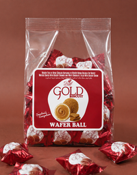 Draft Gold Bisküvi Tozu ve Sütlü Çikolata Kaplamalı Gofret 500g