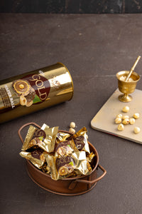 Draft Gold Bütün Fındıklı ve Dolgulu Fındık Parçacıklı ve Çikolata Kaplamalı Gofret 220g