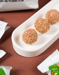 Draft Gold Çıtır Kadayıflı Antep Fıstık Dolgulu Sütlü Çikolata Kaplamalı Gofret 500g