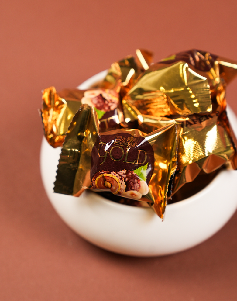 Draft Gold Fındıklı Çikolata Dolgulu Gofret 150g Kutu