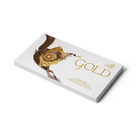 Draft Gold Bütün Fındıklı ve Dolgulu Fındık Parçacıklı ve Çikolata Kaplamalı Gofret 174g 12'li Kutu