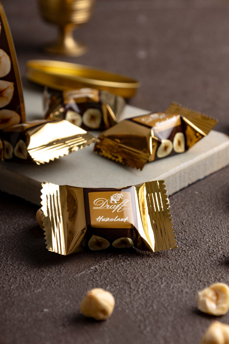Draft Hazelnut Fındık Dolgulu Sütlü Çikolata 200g