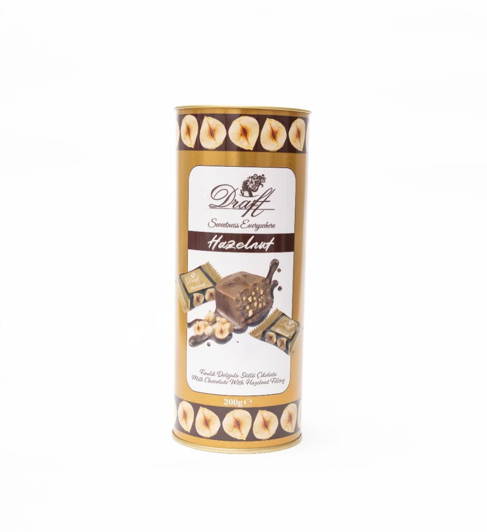 Draft Hazelnut Fındık Dolgulu Sütlü Çikolata 200g