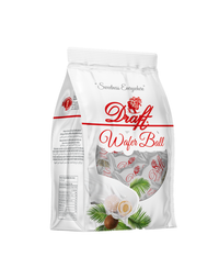 Draft Wafferball Badem Parçaacıklı Hindistan Cevizi Kaplı Gofret 150g