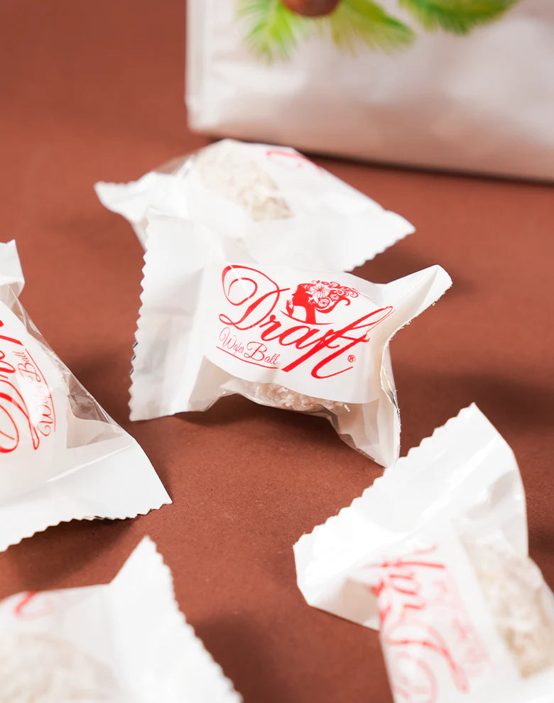 Draft Wafferball Badem Parçaacıklı Hindistan Cevizi Kaplı Gofret 150g