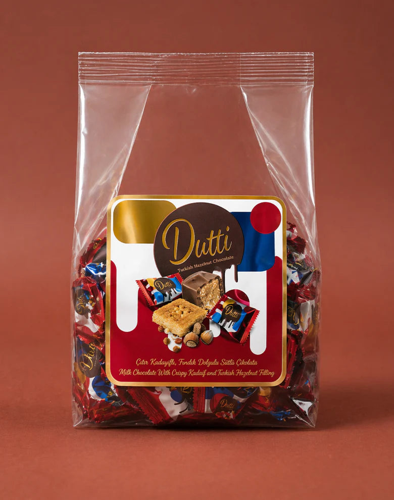 Dutti Çıtır Kadayıflı Fındık Dolgulu Çikolata 500g