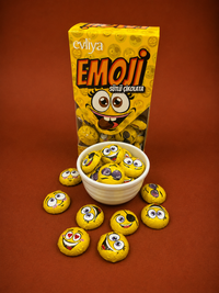 Emoji Sütlü Çikolata 400g (Hediyelik Kutu)