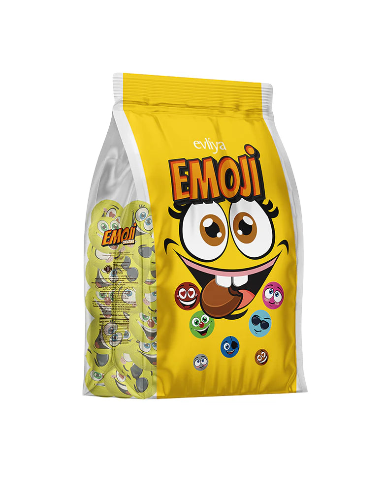 Emoji Sütlü Çikolata 1000g
