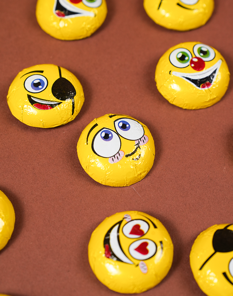 Emoji Sütlü Çikolata 250g