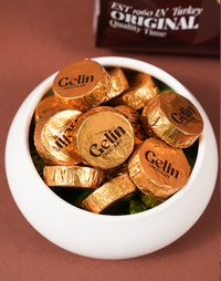 Gelin Fındık Parçacıklı Sütlü Çikolata 300g