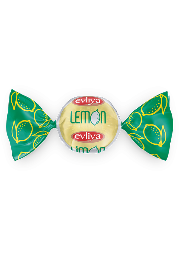 Evliya Limon Aromalı Sert Şeker 350g