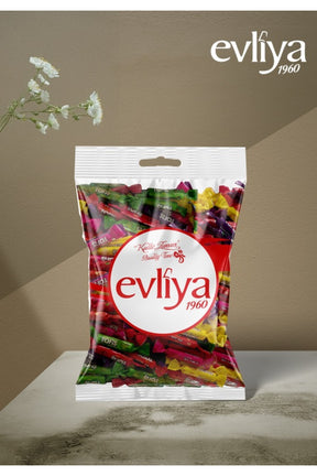 Evliya Tofiş Mini Meyveli Yumuşak Şeker 1000g