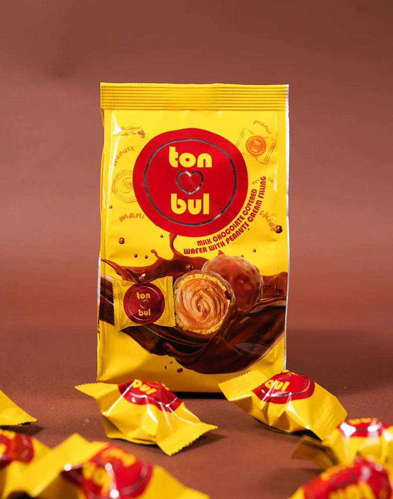 Tonbul Yer Fıstığı Dolgulu Gofret 150g