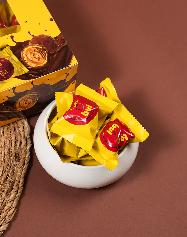 Tonbul Yer Fıstığı Dolgulu Gofret 300g Kutu