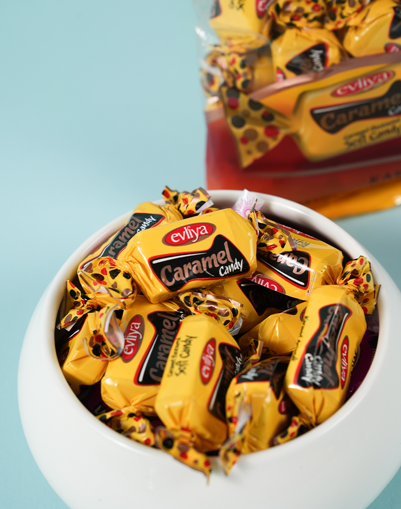 Tofim Karamel Aromalı Yumuşak Şeker 350g
