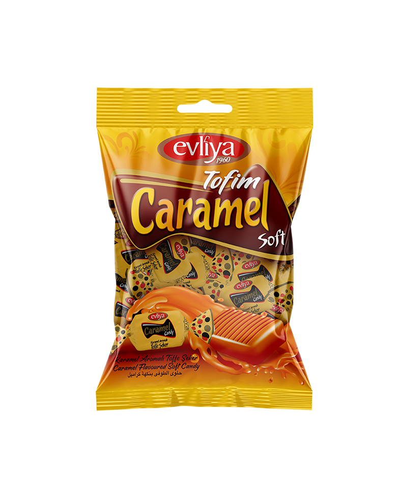 Tofim Karamel Aromalı Yumuşak Şeker 350g