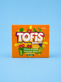 Tofiş Mini Meyveli Yumuşak Şekerleme 100 Adet Kutu (480g)